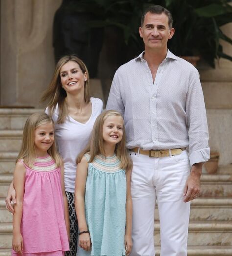 Letizia e Felipe em Maiorca