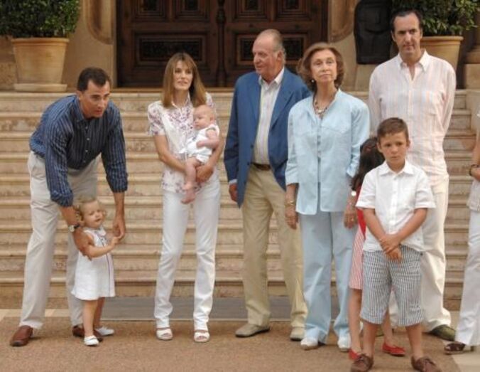 Letizia e Felipe em Maiorca