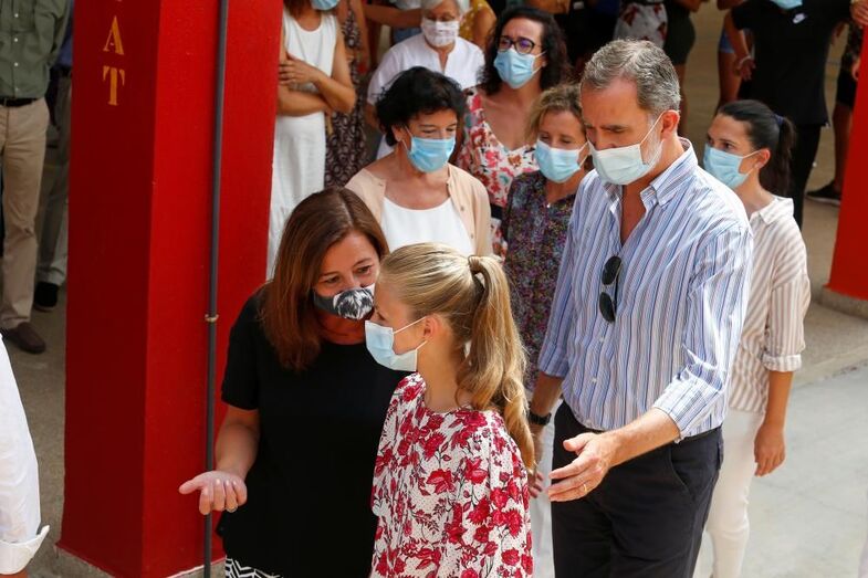 Letizia, Felipe VI, Leonor, Sofia