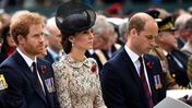 Kate Middleton, William e Harry