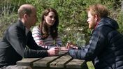 Kate Middleton, William e Harry