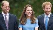 Kate Middleton, William e Harry