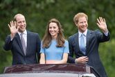 Kate Middleton, William e Harry