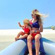 Joana Amaral Dias com os filhos