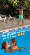 Joana Amaral Dias com os filhos