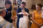 Batizado do filho de Guilherme e Stéphanie do Luxemburgo