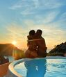 Rita Pereira e Guillaume Lalung em Ibiza