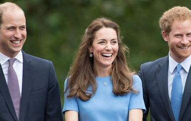 Kate Middleton, William e Harry