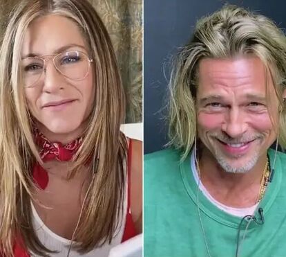Apanhados em vídeo, Jennifer Aniston e Brad Pitt revelam alcunhas carinhosas com que se tratam... hoje em dia
