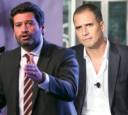 Irritado, André Ventura insulta Ricardo Araújo Pereira e desafia-o para confronto