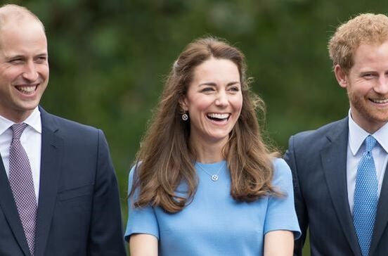 Kate Middleton, William e Harry