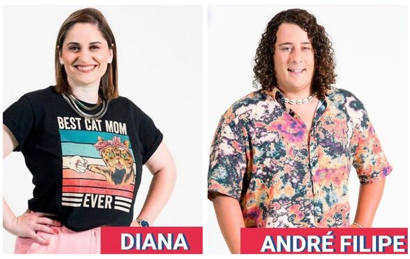 André Filipe e Diana do Big Brother