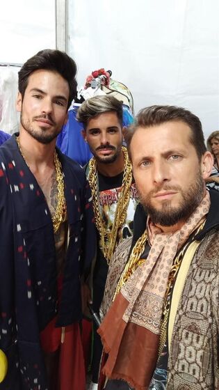 Rodrigo Castelhano, Rui Figueiredo e Ariel Rubim