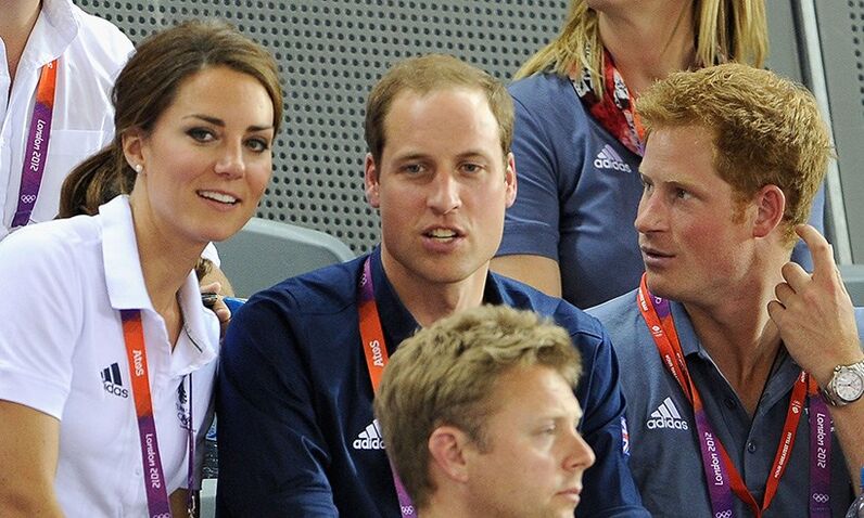 Kate Middleton, William e Harry