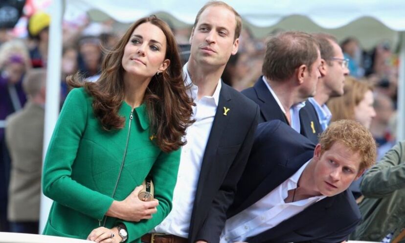 Kate Middleton, William e Harry