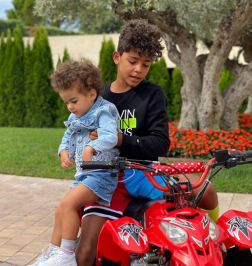 georgina, ronaldo, filhos