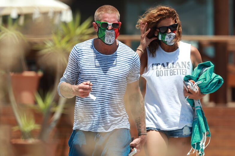 Lapo Elkann, Joana Lemos