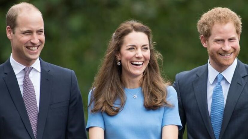 Kate Middleton, William e Harry