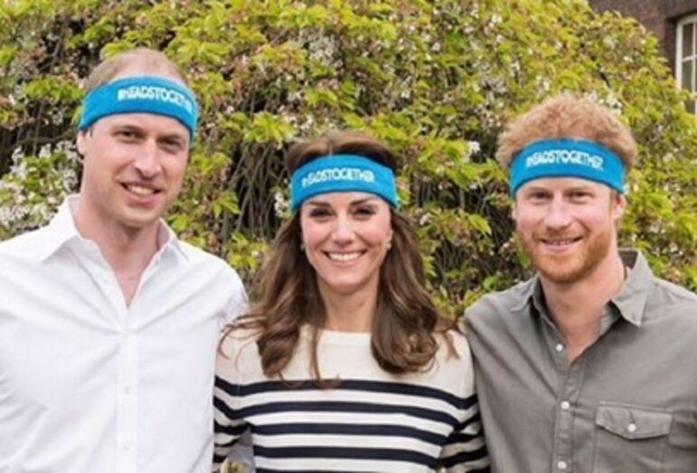 Kate Middleton, William e Harry