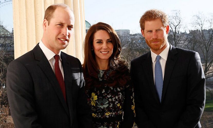 Kate Middleton, William e Harry