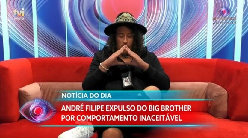 André Filipe, Concorrente, Big Brother a Revolução, TVI, expulsão, desiquilibrado,  