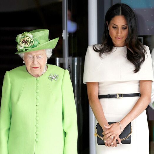 Rainha Isabel II e Meghan Markle