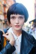 Short bob com franja