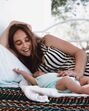 Sara Prata com a filha, Amélia