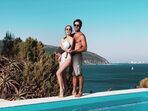 Sara Prata com a filha, Amélia