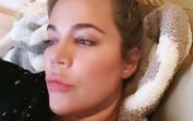 A descrição assustadora de Khloé Kardashian... com covid-19