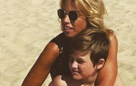 Susto. Filho da antiga apresentadora da SIC Rita Andrade partiu o braço: "Doeu mais a mim"