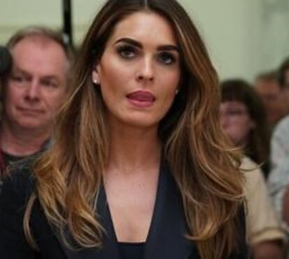 Saiba quem é Hope Hicks, a sensual assessora de Trump que lhe pegou a covid-19