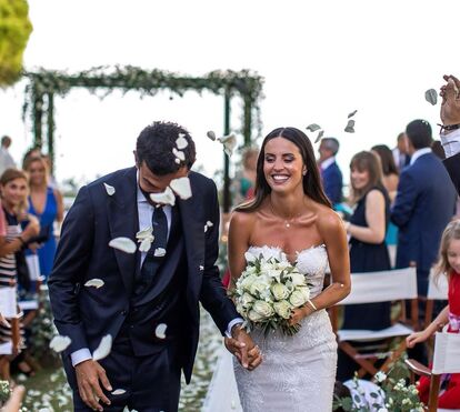 Que noiva linda! Catarina Gouveia já é uma mulher casada