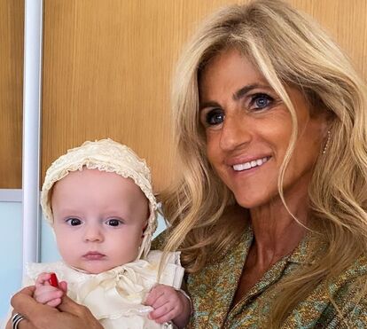 Bibá Pitta fala do batizado do neto