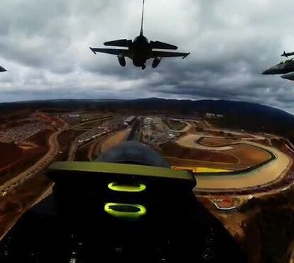 As imagens aéreas e virais do GP de Portugal de Fórmula 1