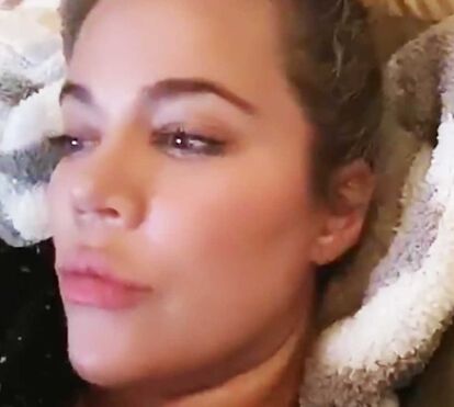 Khloé Kardashian em vídeo assustador a revelar sintomas da covid-19