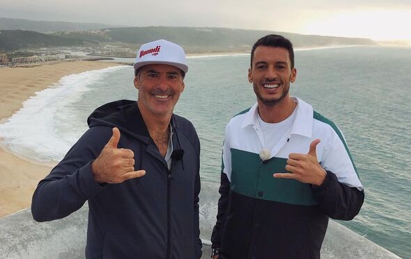 Ruben Rua e Garrett McNamara 