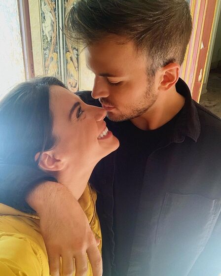 Carolina Carvalho e David Carreira