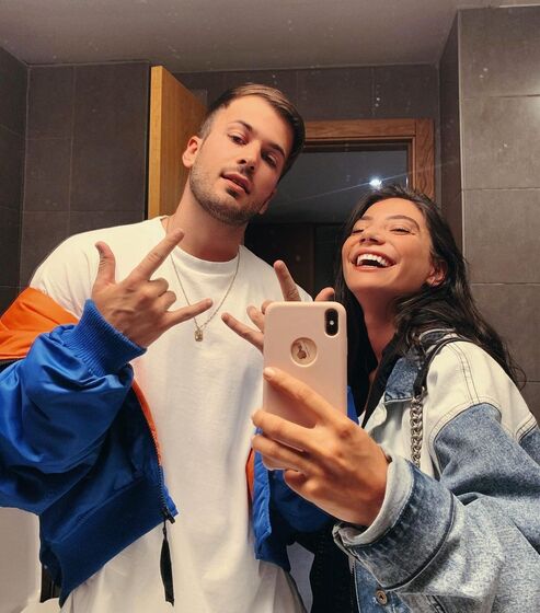 Carolina Carvalho e David Carreira