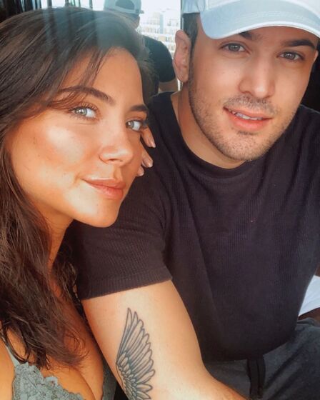 Carolina Carvalho e David Carreira