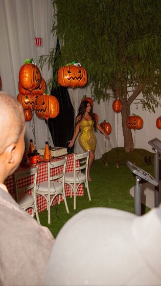 A festa de aniversário de Kim Kardashian