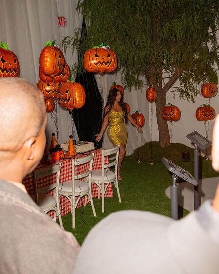A festa de aniversário de Kim Kardashian