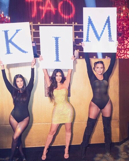 A festa de aniversário de Kim Kardashian