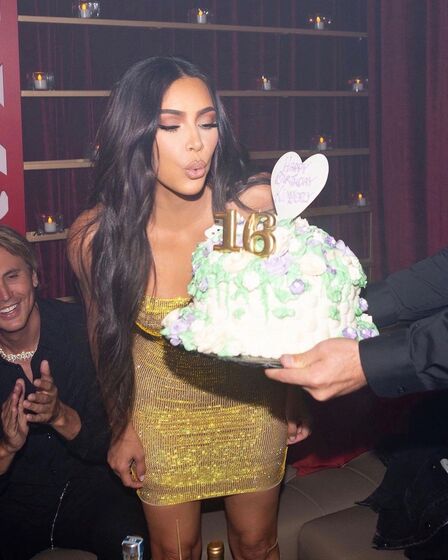 A festa de aniversário de Kim Kardashian