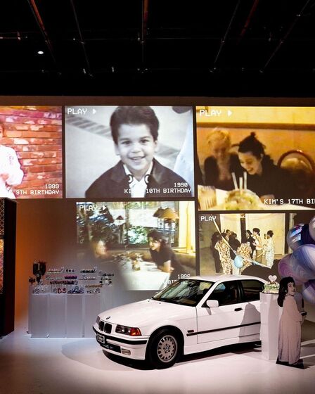 A festa de aniversário de Kim Kardashian