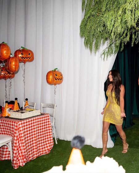 A festa de aniversário de Kim Kardashian