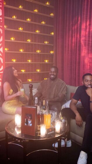 A festa de aniversário de Kim Kardashian