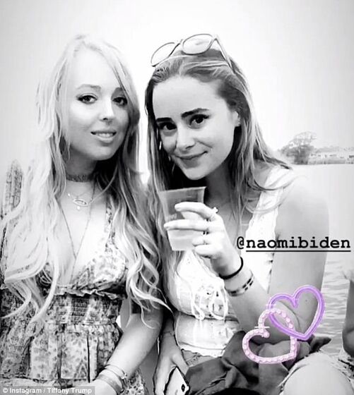 Tiffany Trump e Naomi Biden