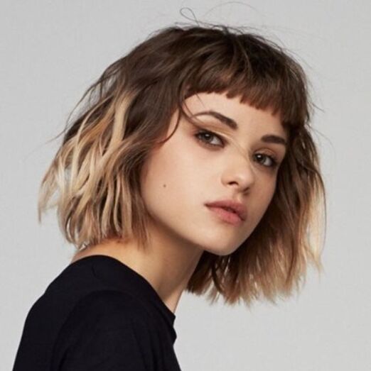 Conheça a 'baby fringe', a franja que está em voga - Tendências - FLASH!