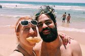 Joana Latino e o namorado, João Graça